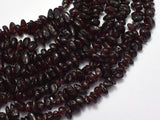 Red Garnet, 4mm - 10mm Pebble Chips Beads-BeadBeyond