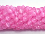 Selenite - Pink, 8mm (8.5mm) Round-BeadBeyond