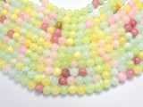 Jade - Multi Color, 8mm (8.5mm) Round-BeadBeyond