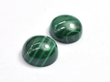 Genuine Malachite Cabochon, 10mm Coin, 1piece-BeadBeyond