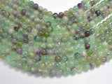 Fluorite, Rainbow Fluorite, 8mm (8.5mm), Round-BeadBeyond