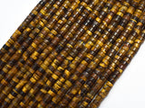 Tiger Eye, Approx. 2x4mm, Heishi Disc-BeadBeyond