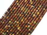 Picasso Jasper, Approx. 2x4mm, Heishi Disc-BeadBeyond