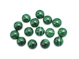 Genuine Malachite Cabochon, 10mm Coin, 1piece-BeadBeyond