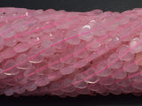 Rose Quartz, 6mm Heart Beads, 15 Inch-BeadBeyond