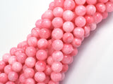 Jade - Pink, 8mm Round-BeadBeyond
