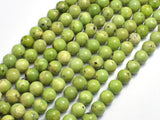 Chrysoprase Beads, 8mm(7.8mm) Round Beads-BeadBeyond