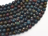 Ruby Blue Sapphire, 8mm Round-BeadBeyond