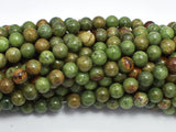 Green Opal Beads, 6mm Round Beads-BeadBeyond