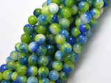 Jade - Green & Blue, 8mm Round-BeadBeyond