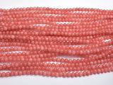 Malaysia Jade - Peach Pink, 4mm (4.5mm), Round-BeadBeyond