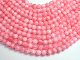 Jade - Pink, 8mm Round-BeadBeyond