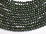 Natural Mocui Jade, 6mm Round-BeadBeyond