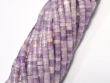 Lilac Jasper, Approx. 2x4mm, Heishi Disc-BeadBeyond