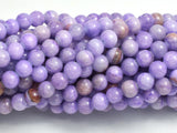 Jade - Purple, 4mm Round-BeadBeyond