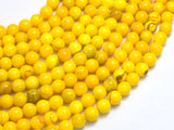 Jade - Yellow, 6mm Round-BeadBeyond