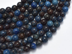 Blue Opal, 8mm (8.5mm) Round-BeadBeyond