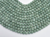Malaysia Jade Beads- Burma Jade Color, 8mm (8.4mm) Round-BeadBeyond