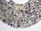 Fluorite Beads, Rainbow Fluorite, 4-10mm Chips Beads-BeadBeyond