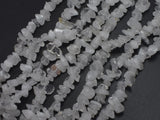 Clear Quartz, 4mm - 10mm Chips Beads, 33 Inch-BeadBeyond