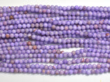 Jade - Purple, 4mm Round-BeadBeyond