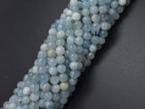 Aquamarine Beads, 6mm Round Beads-BeadBeyond