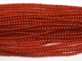 Carnelian Beads, Round, 4mm-BeadBeyond