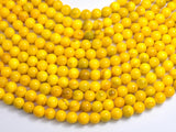 Jade - Yellow, 8mm Round-BeadBeyond