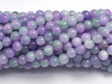 Jade - Purple & Light Green 6mm-BeadBeyond