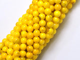 Jade - Yellow, 6mm Round-BeadBeyond