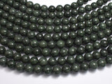 Natural Mocui Jade, 10mm Round-BeadBeyond