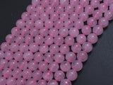 Rose Quartz Beads, 8mm Round Beads-BeadBeyond