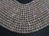 Selenite - Peach & Yellow, 6mm (6.5mm)-BeadBeyond