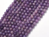 Lepidolite Beads, 6mm Round Beads-BeadBeyond