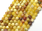 Yellow Opal, 8mm (8.5mm) Round-BeadBeyond