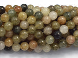 Lodolite Quartz, 8mm (8.5mm) Round-BeadBeyond