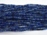 Blue Aventurine, 4mm (4.8mm) Round Beads-BeadBeyond