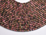 Rhodonite, Approx. 2x4mm, Heishi Disc-BeadBeyond