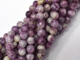 Purple Mica, 8mm Round-BeadBeyond