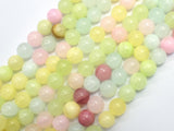 Jade - Multi Color, 8mm (8.5mm) Round-BeadBeyond