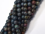 Ruby Blue Sapphire, 8mm Round-BeadBeyond