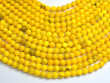 Jade - Yellow, 6mm Round-BeadBeyond