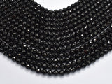 Black Onyx Beads, Faceted Round, 6mm-BeadBeyond