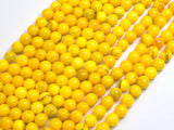 Jade - Yellow, 6mm Round-BeadBeyond