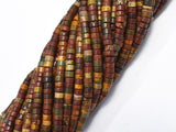 Picasso Jasper, Approx. 2x4mm, Heishi Disc-BeadBeyond