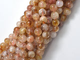 Citrine Beads, 8mm, Round-BeadBeyond