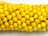 Jade - Yellow, 6mm Round-BeadBeyond