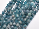 Jade - Blue & White, 8mm Round-BeadBeyond