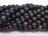 Ruby Blue Sapphire, 8mm Round-BeadBeyond