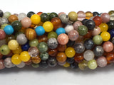 Mixed Stone, 6mm Round Beads-BeadBeyond